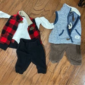 Carter’s vest outfits